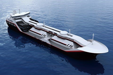 Pilot liquefied hydrogen carrier